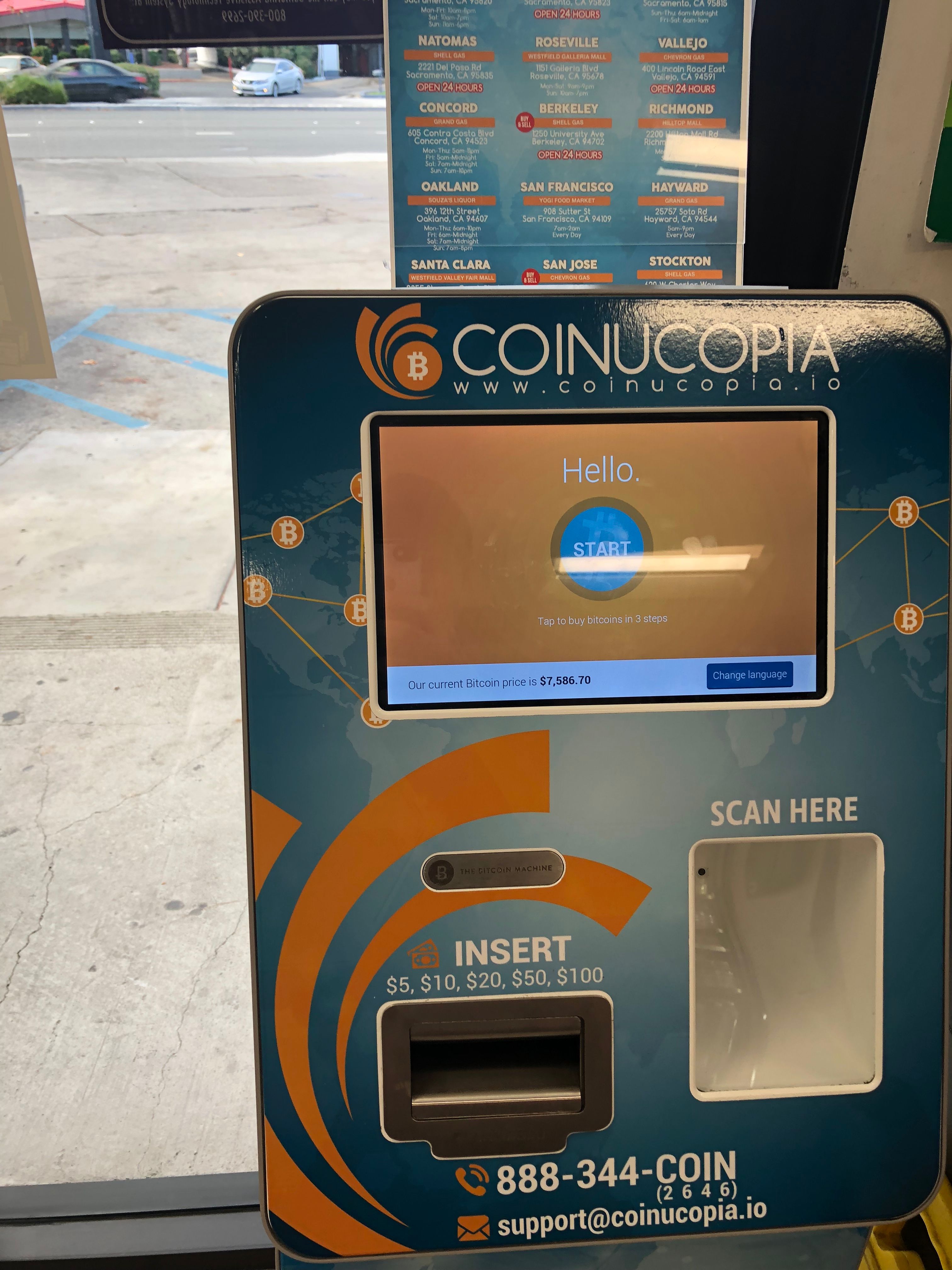 Buying Bitcoin From The Bitcoin Atm Steemit - 